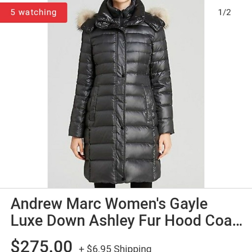 Andrew Marc Puffer Coat